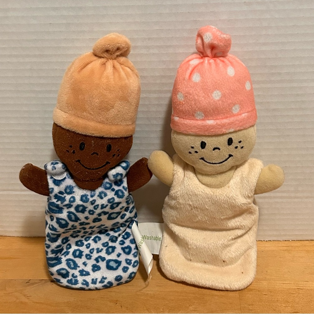 2 Creative Minds Basket of Babies Plush Stuffed Baby Replacement Dolls Only